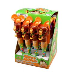 Kidsmania Wacky Monkey Lollipops - 12 / Box