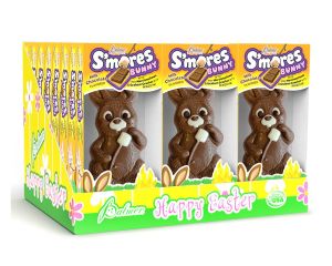  S'Mores Chocolate 2.5 oz. Bunny - 24 / Box