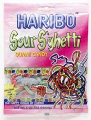 Haribo Gummi Sour S'ghetti - 12 / Box