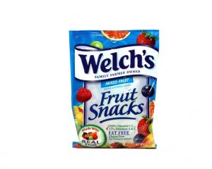 Welch's Mixed Fruit 5 Ounce Snack Bags - 12 / Box