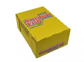 Assorted Swedish Fish Soft & Chewy Candy 3.5 Ounce Box - 12 / Box
