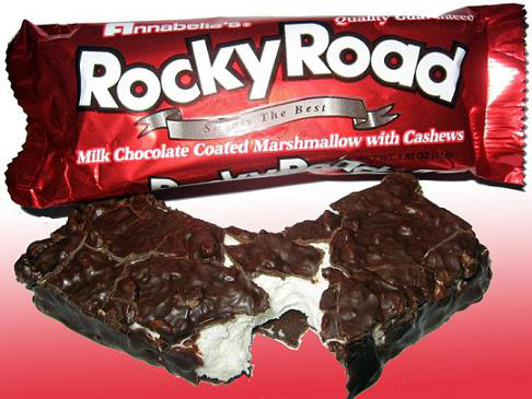 Rocky Road Candy Bar