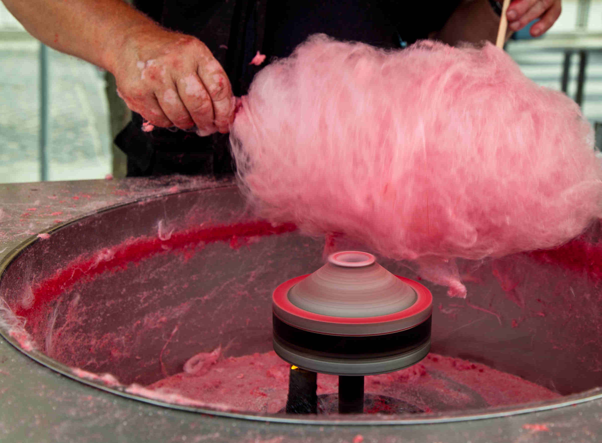 Spinning Cotton Candy