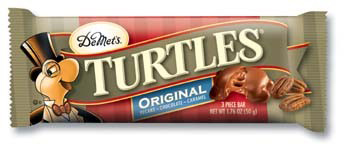 Chocolate Turtles Wrapped