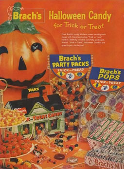 Brach's Halloween Candy Advertisment Circa 1960's