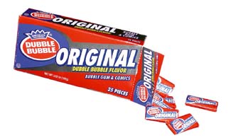original dubble bubble gum packaging